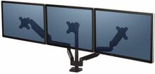 Kolme monitori hoidik Fellowes 8042601, kuni 21 kg, must