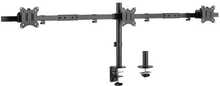 Kolme monitori kinnitus Equip 650158, 17-32 tolli, kuni 9 kg, must