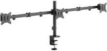 Monitori lauakinnitus Deltaco ARM-0301-B, 13-27 tolli, must