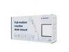 Monitorihoidja Gembird MA-DA1-04-W, 17-32 tolli, kuni 10 kg, valge