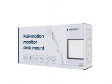 Monitorihoidja Gembird MA-DA1-04-W, 17-32 tolli, kuni 10 kg, valge