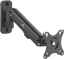 Seinakinnitus monitorile Maclean MC-458, 17-27 tolli, kuni 7 kg, must
