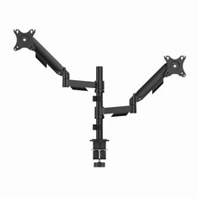 Kahe monitori kinnitusalus Gembird MA-DA2P-02, 17-32 tolli, must