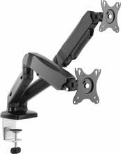 Kahe monitori kinnitus Equip 650121, 17-32 tolli, kuni 10 kg