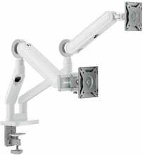 Kaheharuline monitori kinnitus Alogic C32GMA2, 17-35 tolli, valge