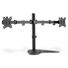 Kahe monitori alus Digitus DA-90401, 32 tolli, must