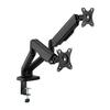 Kahe monitori hoidik Hismart HS083175, 17-32 tolli, kuni 9 kg, must