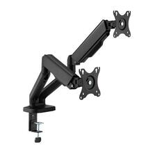 Kahe monitori hoidik Hismart HS083175, 17-32 tolli, kuni 9 kg, must