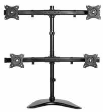 Monitorihoidik Neomounts NM-D335D4BLACK, 10-27 tolli, kuni 8 kg, must