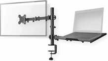 Monitori kinnitus Nedis MMSISNB110BK, 15-32 tolli, kuni 10 kg, must