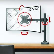Monitorihoidik Barkan M121T, 13-32 tolli