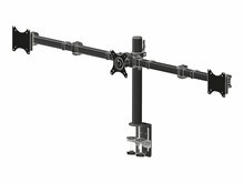 Kolme monitori hoidik Iiyama DS1003C-B1, 10-27 tolli, kuni 30 kg, must
