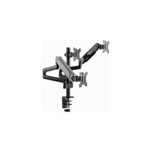 Kolme monitori hoidik Gembird MA-DA3-01, 17-27 tolli, kuni 7 kg, must