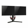 Kahe monitori hoidik Omega Varr VDSGM, 17-27 tolli