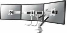 Monitori kinnitus NewStar NM-D775DX3WHITE, 17-27 tolli, kuni 6 kg, valge