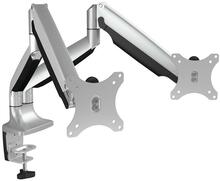 Kahe monitori kinnitus ICY BOX IB-MS504-T, kuni 32 tolli, must