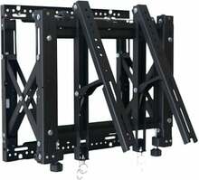 Monitorihoidik Edbak VWPOP65-P, 42-65 tolli, kuni 60 kg, must