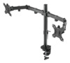Kahe monitori kinnitus Deltaco GAM-040, 13-32 tolli, must