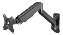 Seinakinnitus Deltaco ARM-0360, 17-32 tolli, kuni 9 kg, must