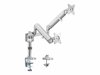 Kolmekordne monitorihoidik Logilink BP0090, 17-27 tolli, kuni 21 kg, alumiinium