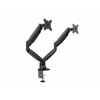 Kahe monitori hoidik Multibrackets MB-3286, 15-27 tolli, kuni 18 kg, must