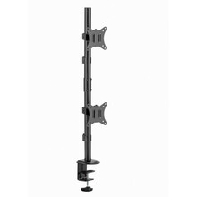 Kahe monitori hoidik Gembird MA-D2-02, 17-32 tolli, kuni 9 kg