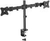 Kahe monitori hoidik Digitus DA-90349, 17-27 tolli, kuni 16 kg, must