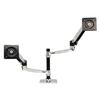Kahe monitori hoidik Ergotron LX DUAL STACKING ARM, 24 tolli, kuni 18.1 kg, alumiinium