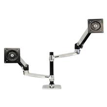 Kahe monitori hoidik Ergotron LX DUAL STACKING ARM, 24 tolli, kuni 18.1 kg, alumiinium