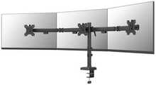 Kolme monitori kinnitus Neomounts DS60-600BL3, kuni 9 kg, must