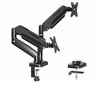 Kahe monitori kinnitus Redragon GMK-915, 13-32 tolli, kuni 10 kg, must