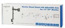 Monitori kinnitus LogiLink BP0020, 13-27 tolli, kuni 8 kg, must