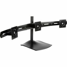 Kolme monitori alus Ergotron DS100, kuni 21 tolli, must