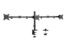 Kolme monitori kinnitus Gembird MA-D3-01, 17-27 tolli, kuni 7 kg