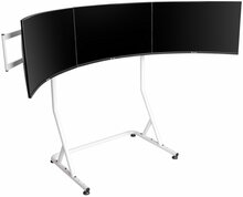 Kolme monitori alus Thermaltake GSC-MSP-MDSLWH-01, 17-55 tolli, valge