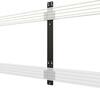 Topelt seinakinnitus B Tech BT8390-WFK3, 19 mm kaugus, must