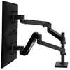 Kahe monitori hoidik Ergotron LX PRO ARM, 27 tolli, must