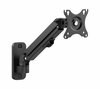 Seinale kinnitatav monitorihoidik Gembird MA-WA1-01, 27 tolli, kuni 7 kg, must