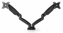 Monitorialus Nedis MMDOSGS110BK, 10-32 tolli, kuni 6 kg, must