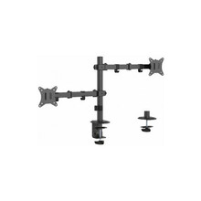 Topeltmonitori kinnitus Gembird MA-D2-03, 17-32 tolli, must