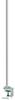 Lauakinnitus Neomounts FPMA-D9POLE, 100 cm, hõbe