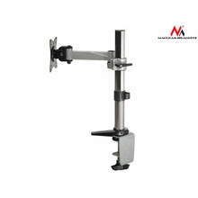 Monitori lauakinnitus Maclean MC-717, 13-27 tolli, kuni 8 kg, alumiinium