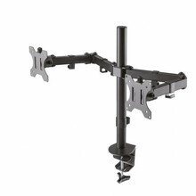 Kahe monitori kinnitus NewStar FPMA-D550DBLACK, 10-32 tolli, must