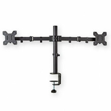 Lauahoidja kahele monitorile Nedis MMDOS110BK, 15-32 tolli, kuni 8 kg, must