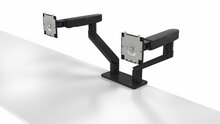 Topeltmonitori kinnitus Dell MDA20, 27 tolli, kuni 10 kg, must