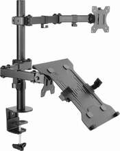 Topeltmonitori kinnitus Equip 650119, 13-32 tolli, kuni 10 kg, must