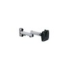 Topeltmonitori hoidik Novus 1.2 TSS, kuni 10 kg, must/hõbe