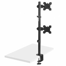 Topeltmonitori kinnitus Maclean MC-966, 13-27 tolli, kuni 9 kg