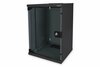 Seinakapp arvutikorpusele Digitus DN-10-09U-B, 9U, 312x300 mm, must