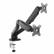 Kahe monitori kinnitus ART UM-116, 13-32 tolli, kuni 9 kg, must